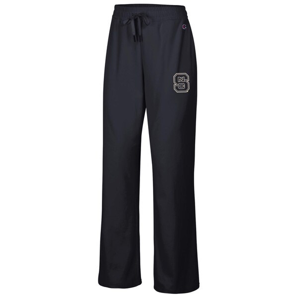 Black Ladies Soft Touch Wide Leg Pa